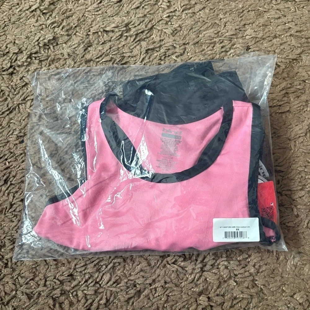 Hind Pink and Black Sports Bra and Leggings Set Sz 6X NEW Pants Athletic